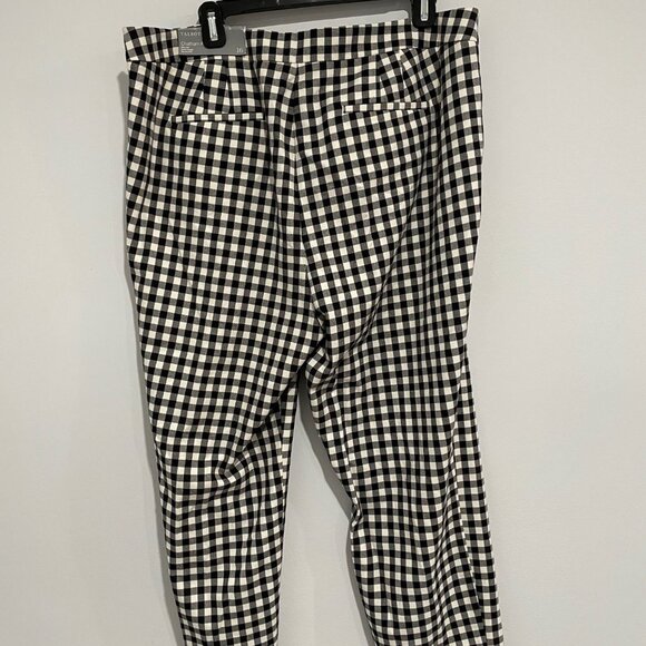 Talbot Women Chatham Ankle Checkers Size 16 Pants - Picture 11 of 13